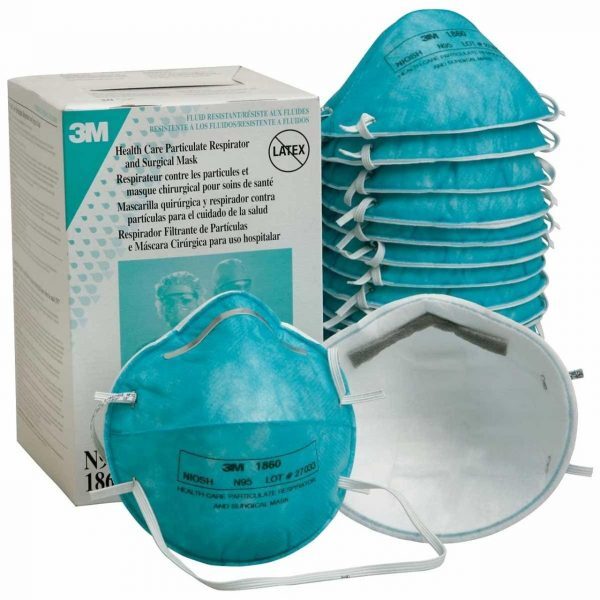 3M 1860 N95 Masks (50 pcs)